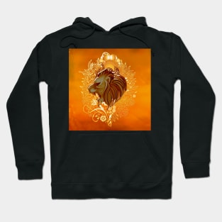 Elegant golden lion Hoodie